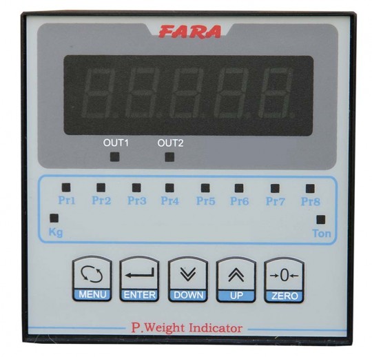 Weight display with two relay output-WI 502